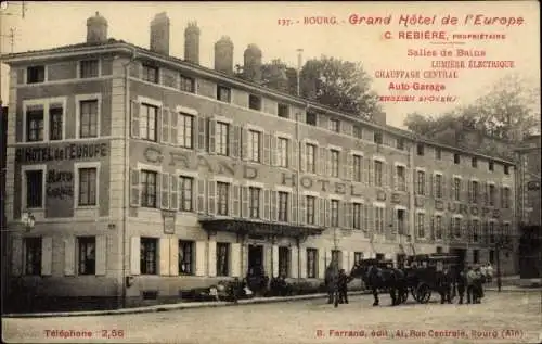 Ak Bourg Ain, Grand Hotel de l'Europe