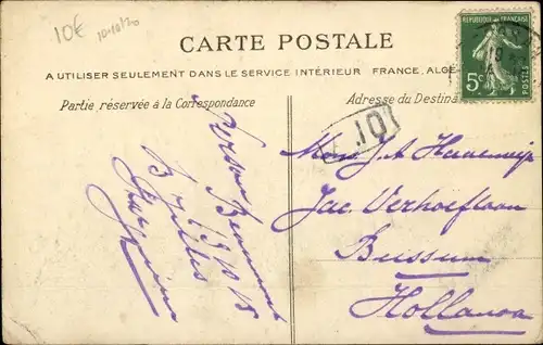 Ak Persan Val-d’Oise, Place de la Republique