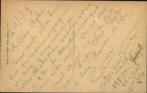 Ak Kandel in der Pfalz Bienwald, Hochstraße