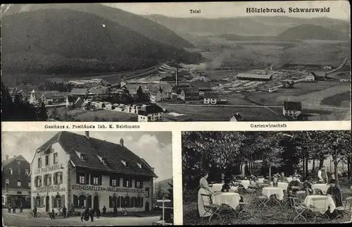 Ak Hölzlebruck Neustadt im Breisgau Schwarzwald, Gasthaus zum Posthäusle, Totalansicht