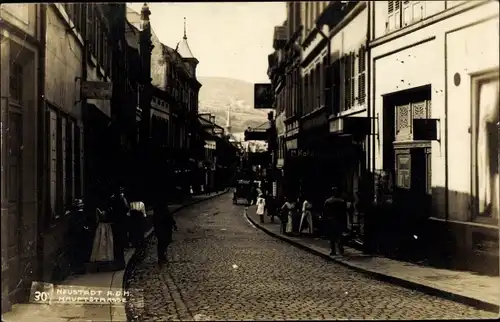Foto Ak Neustadt an der Weinstraße, Hauptstraße