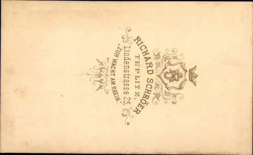 CdV Mann und Frau in Tracht