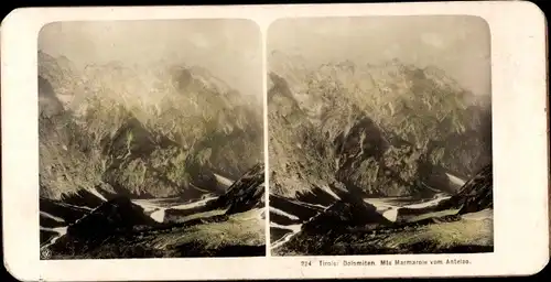 Stereo Foto Veneto, Tiroler Dolomiten, Monte Marmarole