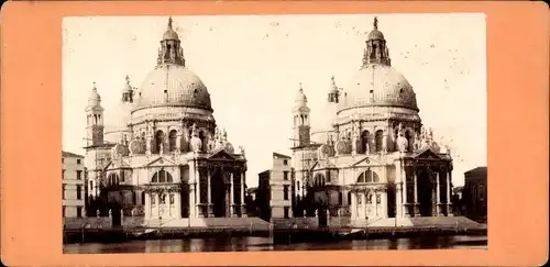 Stereo Foto Venezia Venedig Veneto, Santa Maria della Salute
