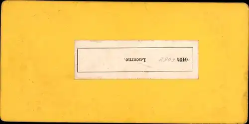 Stereo Foto Lucerne Luzern Stadt Schweiz, Panorama, Kirche