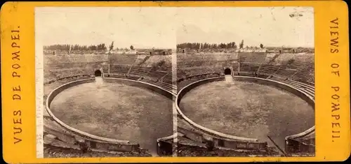 Stereo Foto Pompeji Pompei Campania, Stadion