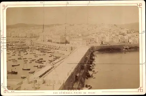 Foto Algier Alger Algerien, Vue générale, prise du phare