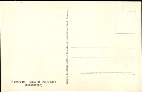 Ak Rotterdam Südholland Niederlande, Maashaven en Katendrecht