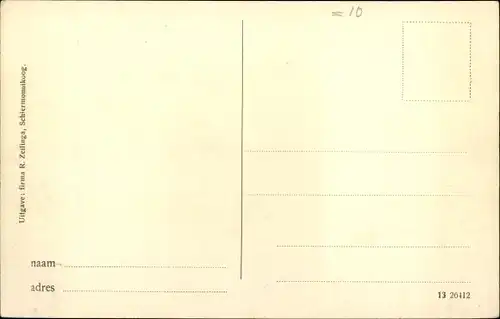 Ak Schiermonnikoog Friesland Niederlande, Voorstreek Westeind