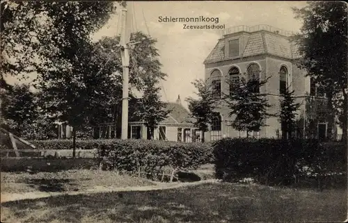 Ak Schiermonnikoog Friesland Niederlande, Zeevaartschool