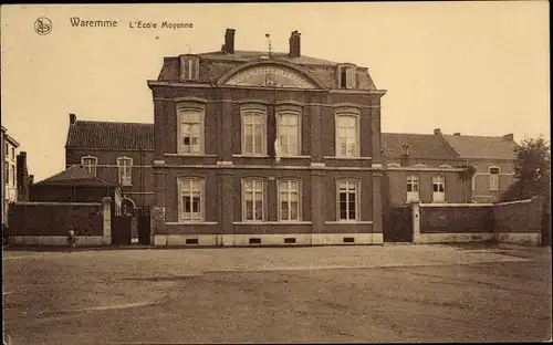 Ak Waremme Wallonien Lüttich, L'Ecole Moyenne