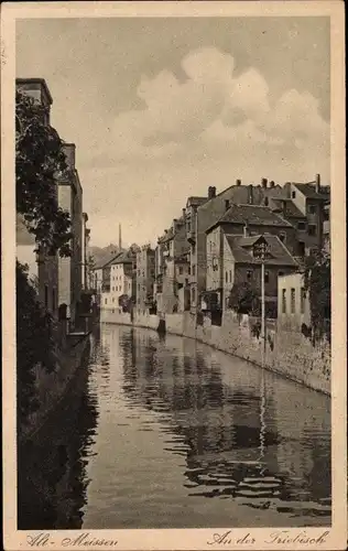 Ak Meißen in Sachsen, An der Triebisch