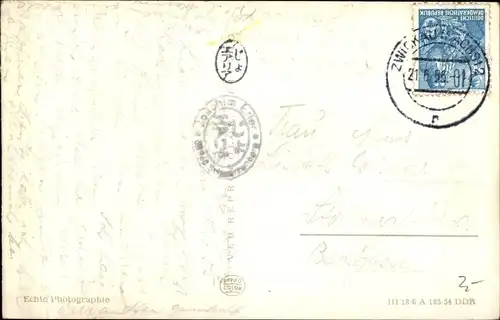 Ak Zwickau in Sachsen, Hauptmarkt