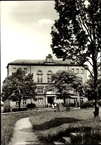 Ak Limbach Oberfrohna in Sachsen, Goetheschule