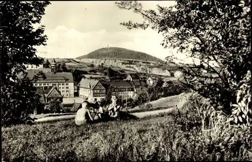 Ak Altenberg im Osterzgebirge, Kinder, Ortsansicht