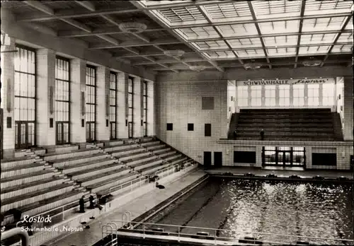 Ak Hansestadt Rostock, Schwimmhalle "Neptun"
