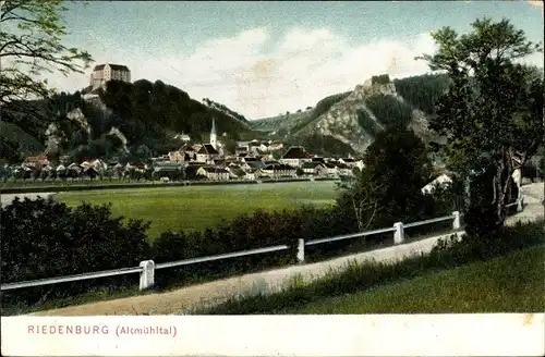 Ak Riedenburg in Niederbayern, Panorama