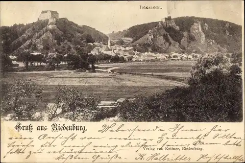 Ak Riedenburg in Niederbayern, Totalansicht
