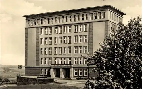 Ak Glauchau in Sachsen, Ingenieurschule für Bauwesen