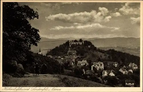 Ak Lindenfels im Odenwald, Panorama