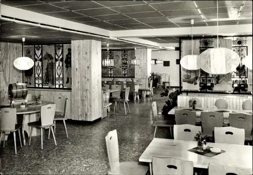 Ak Börgerende Rethwisch an der Ostsee, FDGB Erholungsheim Waterkant, Fischerstube