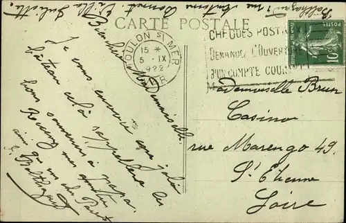 Ak Französisches Kriegsschiff, Patrie, Cuirasse a Tourelles