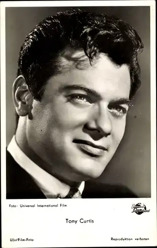 Ak Schauspieler Tony Curtis, Portrait