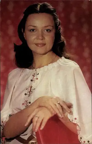 Ak Schauspielerin Irina Akulova, Portrait