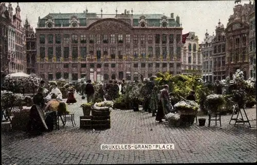 Ak Bruxelles Brüssel, Grand Place