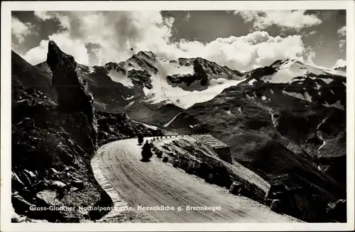 Ak Salzburg Österreich, Großglockner, Hochalpenstraße, Hexenküche, Brennkogel