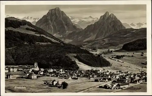 Ak Einsiedeln Kanton Schwyz Schweiz, Panorama