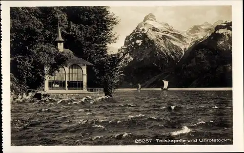 Ak Kanton Uri, Tellskapelle am Vierwaldstättersee, Uriotstock