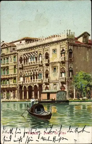 Ak Venezia Venedig Veneto, Palazzo Ca´ d´oro