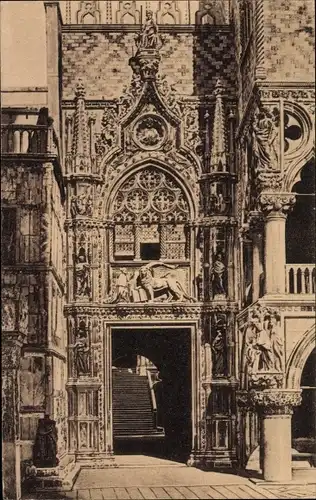 Ak Venezia Venedig Veneto, Porta della Carta