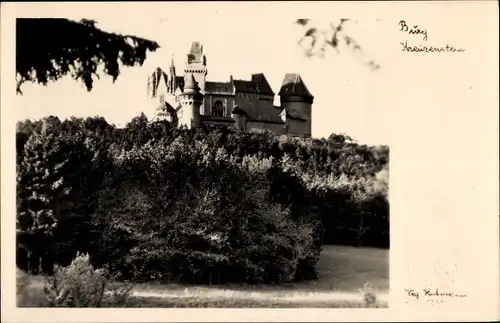 Ak Leobendorf in Niederösterreich, Burg Kreuzenstein