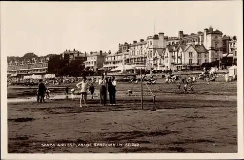 Ak Sandown Isle of Wight England, Sands and Esplanade