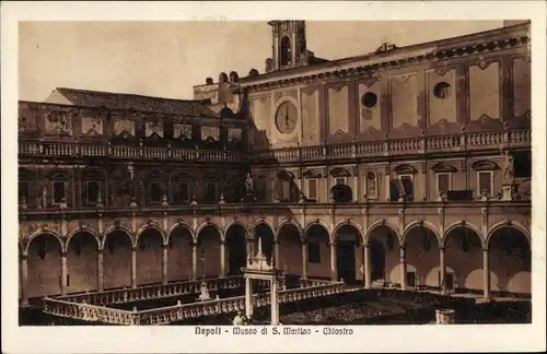 Ak Napoli Neapel Campania, Museo di S. Martino