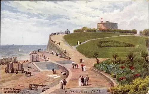Ak Eastbourne East Sussex England, the Wish Tower