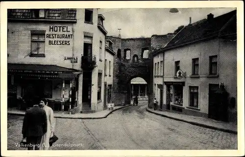 Ak Valkenburg Limburg Niederlande, Grendelpoort, Hotel