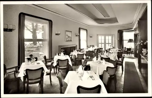 Ak Mainz am Rhein, Blick in das Hotel Königshof