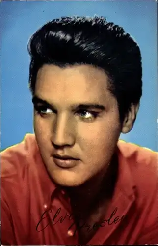 Ak Sänger und Schauspieler Elvis Presley, Portrait