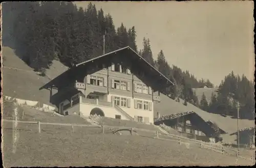 Foto Ak Adelboden Kanton Bern Schweiz, Gasthaus