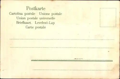 Präge Wappen Ak Spiez am Thuner See Kanton Bern, Totalansicht