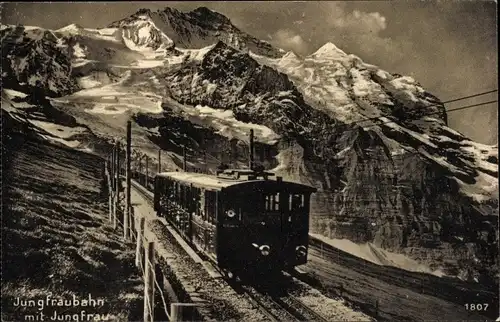 Ak Kanton Bern, Jungfrau, Jungfraubahn