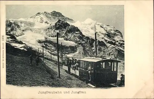 Ak Kanton Bern, Jungfrau, Jungfraubahn