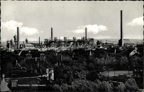 Ak Hamborn Duisburg im Ruhrgebiet, Hüttenwerk