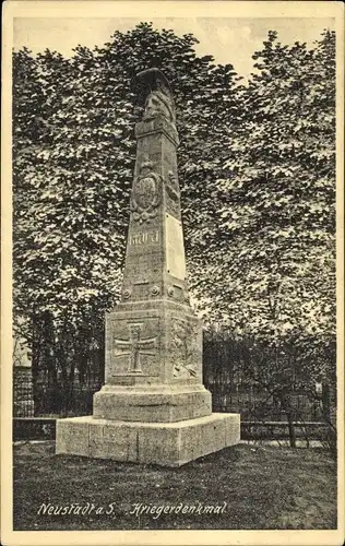 Ak Bad Neustadt an der Saale Unterfranken, Kriegerdenkmal