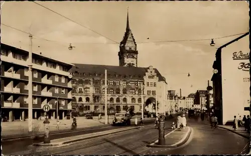 Ak Duisburg im Ruhrgebiet, Schwanenstraße