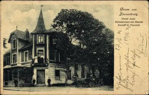 Ak Ahrensburg in Holstein, Hotel zum Holsteinischen Hause