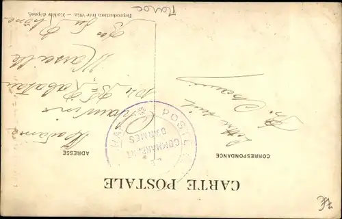 Ak Taza Marokko, Rue principale et grande mosquee, Minarett